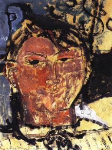 Amedeo Modigliani Portrait of Pablo Picasso oil painting image